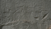 PICTURES/El Morror Natl Monument - Inscriptions/t_Petroglyphs - Sheep2.JPG